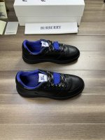 Burberry 巴宝莉 -高端品质 原单 -鞋面：进口纳帕小牛皮、鞋舌品牌布标 -内里：帆布内里，垫脚；水染牛皮 -大底：超轻tpr橡胶; 双色成型大底 -超