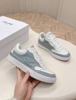 薄底款 厚底款 情侣款 男码加10Celine思琳2025新款休闲鞋运动鞋 板鞋，小白鞋，充满街头感的一双鞋子，延续经典设计非常赞 这款鞋有它自己独特的设计，皮