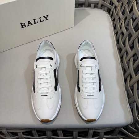 ball*巴利经典款休闲运动男鞋｜莞产原材料猛货｜面料柔软纳帕牛皮，耐折越穿越舒适｜鞋身巴利条纹档模型｜Eva+Tpu+橡胶组合大底｜防滑耐磨｜上脚超级舒服 S - 点击图像关闭