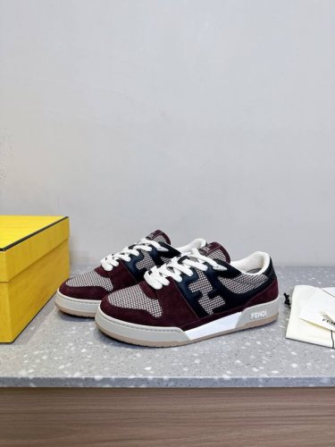 Fendi 芬迪 25Ss春夏新款 Match胶囊系列 情侣款 休闲 运动鞋 板鞋 设计师Kim Jones打造的首款运动鞋Fendi Match 和Lv驴牌的