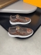 Louis Vuitton 路易威登 -高端品质 原单 -鞋面 纳帕小牛皮、3D彩印品牌图腾、后跟.鞋舌.丝印品牌Logo -内里 品牌帆布 -大底 超轻Tpu