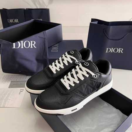 DIO*R 新款年官网春夏最新B27绝非市场通货、头层牛皮 定制精致3D电绣、油边工艺TPU大底 码数:女35-40 男38-45 46定做 - 点击图像关闭