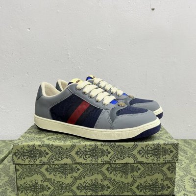 橙子出厂价p 跑量主推款 Gucci 古驰小脏鞋系列 经典原型复古百搭做旧老爹板鞋 复古学院风 怀旧版 原装意大利进口 全套包装 广东代工出品 原档原标原盒 随