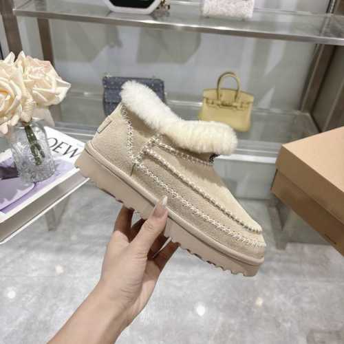 UGG P: 女款Size：35-41 UGG阿尔派 专柜对版首发开卖 真有被惊艳到 秋冬新款阿尔派款女士雪地靴时尚舒适纯色平底保暖经典茸茸短款半包雪地靴 品名