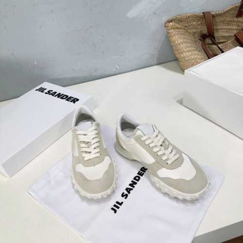 高品质出厂 ！小众潮牌Jilsander 吉尔桑达 25春夏新款松糕厚底休闲鞋最新最火爆单品上脚真的绝绝的，四季都可搭配！真心大爱，王炸开挂系列独家原版一比一开