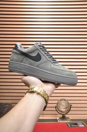Nike Air Force 1 加毛里 情侣款 空军一号 高帮低帮全系列运动板鞋， 原厂特供NAPPA皮料加持，越南原大装底数据，工整有序视觉效果满分，新版鞋 - 点击图像关闭