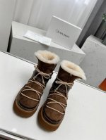 Orinous 出厂价 独家爆款 冬天必入手的一款颜值与实力并存的毛毛靴，防寒保暖，颜值在线，羊猄皮面料贴全羊毛内里，羊毛鞋垫 给你冬日温暖原版开模旧金属铃铛，