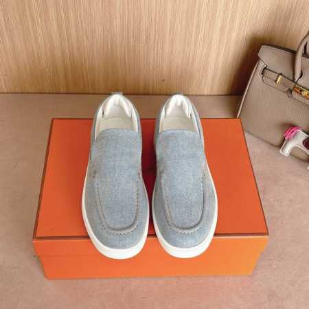女款 男款70Hermes Kid 运动鞋系列 时尚又百搭 上脚超级舒服 每个细节都做到极致 独家定制私模纯钢带保护膜Kelly五金扣件 原版定制麂皮 小牛皮 - 点击图像关闭