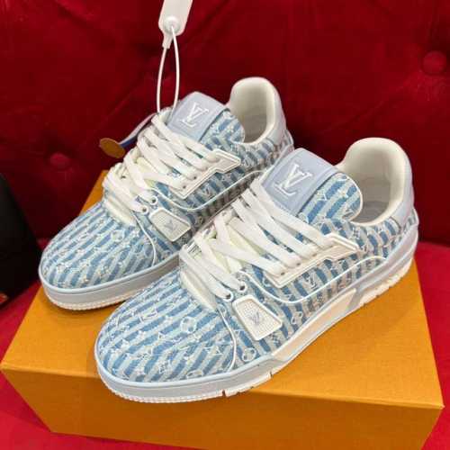 代购级别！ Louis Vuitton LV Trainer！运动鞋欧洲代购1W 购入！ 爆拆开发 大底和面料私模 ，完美调整至原版一致较果绝对秒杀市场一切版本