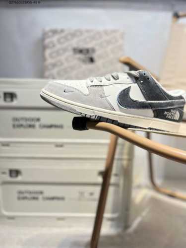 Nike Sb Dunk Low“北面联名” 周年高端定制 低帮休闲板鞋 定制鞋盒 超高清洁度 皮料切割干净无任何毛边 细节完美Dq1098 Qz7660923