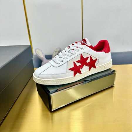 出厂价Pp P350 男+50 顶级版本：情侣款 Amiri 埃米尔 最新The Pacific 系列 情侣款 骨头 星星 休闲 运动鞋 滑板鞋 Amiri的P - 点击图像关闭