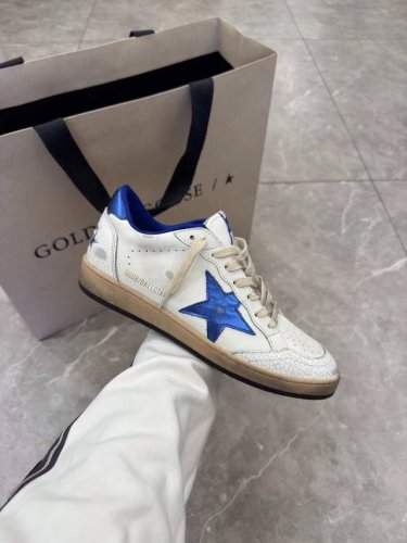 长期做货.订单询价 蓝尾蓝星情侣款顶级代购高版本.低端勿扰 2024春夏新款GGDB小脏鞋双色底厚底板鞋情侣鞋爆款# 此色只支持同色调码. GGDB BALLS
