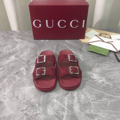工厂p价p p 夏季新款Gucci高端精品古驰早春系列饰双排皮带搭扣沙滩凉鞋轻便套脚休闲拖鞋顶级代购品质！原版1:1复刻，毎个细节皆经过精心打磨细腻制作.可与Z