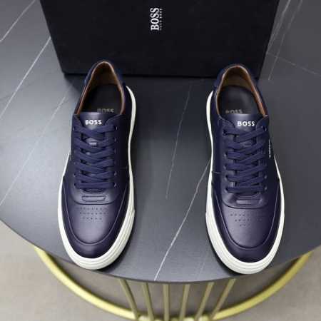 顶级原单BOSS 最新上市、进口原版牛皮面、高级原版图案。高端1:1开模定制，原版大底，更轻便，防滑。时尚主打潮流，百搭爆款。散发时尚休闲气息，时尚就在脚下。码 - 点击图像关闭