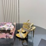 dolce & Gabbana 25Ss 高跟凉鞋 鞋面:水钻 内里：羊皮 垫脚:羊皮 跟高:11Cm 码数：35-4 .41定做