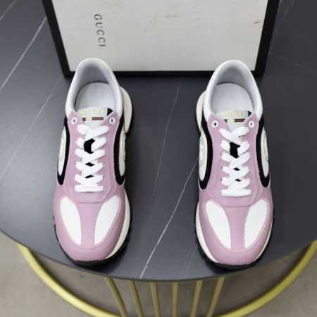出厂价 品牌：古奇gucci 标准码：38-44 45订做 等级：官网同款 材料：原版牛皮拼接 舒适内里 轻便耐磨大底 款式类别：男士时尚休闲鞋 跑步 运动鞋 - 点击图像关闭