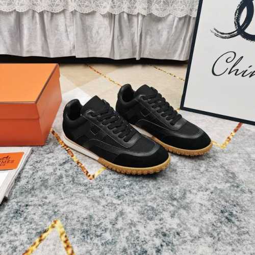 女 男+10 Hermes 2025新款低帮休闲鞋上新 Yb一致面料 Size：女35-41 41订做 男39-44 45订做