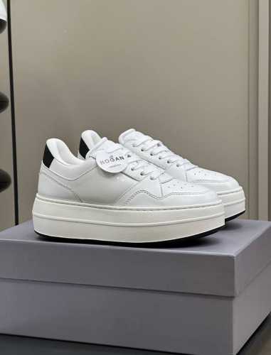hogan ss24 运动鞋新品 霍跟24春夏运动鞋新品 脚感轻盈，增高效果满分 小牛皮材质，科技立体弹力内垫 size 35-40