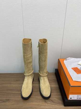 Hermes爱马仕24ss秋冬 H家新款Kelly扣短靴长靴骑士靴军靴系列！ 长靴 牛京 牛皮470 原版1:1顶级复刻！炒鸡好看 帅气的一款靴子！各路网红、博 - 点击图像关闭