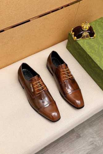 商品商标：GUCCI 古驰 休闲皮鞋正码码数: 38-44 45订制 商品材料：精选 进口头层开边珠小牛皮鞋面+经典五金扣，进口水染牛皮内里。强烈立体视觉效果，