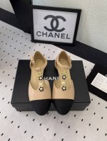 Chanel新款高跟凉鞋 高版本出货 这系列美得让人爱不释手 上脚显得很时髦 进口羊皮鞋面 羊皮内里垫脚 意大利真皮大底 Size: 35-39 40 41订做