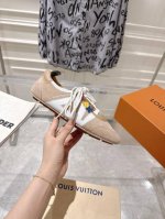 顶级版本 配全套飞机盒包装独家配饰60 louis Vuitton路易威登驴牌春夏Sneakerina系列 芭蕾运动鞋 德训鞋 情侣款 Sneakerina 芭