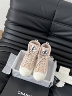 低邦 高邦 Chanel 24P新款大头饼干鞋 原版开发顶级版本 鞋面正品一致 内里羊皮 TPU大底 非普通版本橡胶大底 Size:35-39 其他码数定做