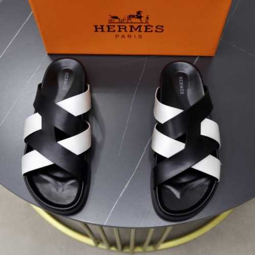 出厂价pp： 品牌：爱马仕 标准码：39-44 等级：官网同款 材料：原版皮料设计 原版轻便耐磨成型大底 款式类别：男士时尚凉拖鞋 尊贵奢侈品大牌元素 顶级奢华