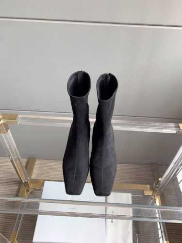 出厂价 By fa*经典款粗跟短靴 百搭不过时 鞋面羊皮 垫脚羊皮 意大利真皮大底 尺码35-39 40定做