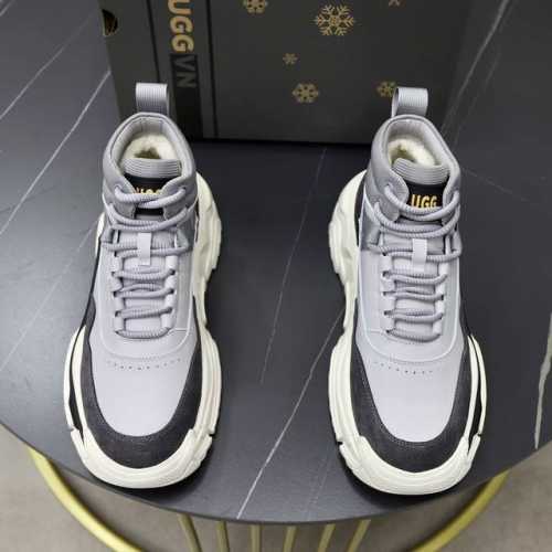澳洲进口加厚羊毛 品牌：UGG正品代购 尺码：39 44 等级： 官网1:1 材料： 头层真皮防水防冻鞋面 真毛内里 原版防滑 柔软 耐磨大底 款式类别：男士休