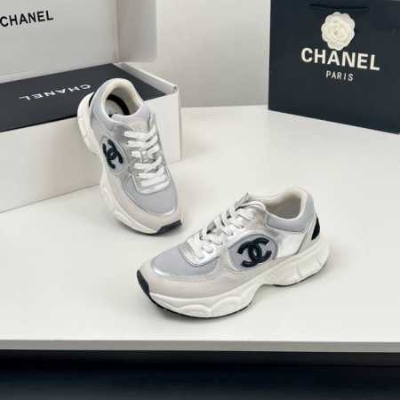 最新款 顶级品质！海外版！香奈儿 CHANEL 25sshuo阔型老爹鞋系列运动鞋 各大博主社交日推款认准我家细节实拍这季新款简直闭眼入，上脚狂好看，率性的休闲 - 点击图像关闭