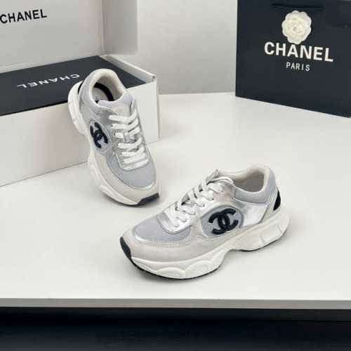 最新款 顶级品质！海外版！香奈儿 CHANEL 25sshuo阔型老爹鞋系列运动鞋 各大博主社交日推款认准我家细节实拍这季新款简直闭眼入，上脚狂好看，率性的休闲
