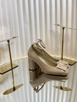 Dior 迪奥 2025秋冬最新时装秀高定系列 Miss Dior 粗跟方头玛丽珍芭蕾舞女鞋 Cd字母Logo五金珐琅方扣低跟一圈带中古女单鞋 原版开发顶级高端