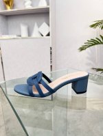 Dior 橡胶底 真皮底 跟高5Cm 编号1113-12 码数35-43 42.43定做不退换 头层牛皮面 羊皮里羊皮垫脚 这款 D-Club 凉拖是二零二五秋
