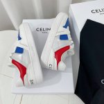 Celine赛琳~~全新升级版情侣款小白鞋系列；低帮 中帮 高帮运动鞋，魔术贴板鞋，休闲鞋 充满街头感的一双鞋子，拼色设计非常赞，这款鞋有它自己独特的设计，皮革
