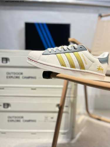 斯图西 X Adidas Originals Superstar Al经典配色 经典贝壳头官网同步 实拍首发渠道正品订单 诠释市场最高工艺水平区别市面普通真标版