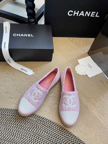 跑量款 Chanel 24S春夏新款渔夫鞋新配色！ 内里：垫脚原版进口羊皮 码数：34-42 34 40 41 42定制不退换