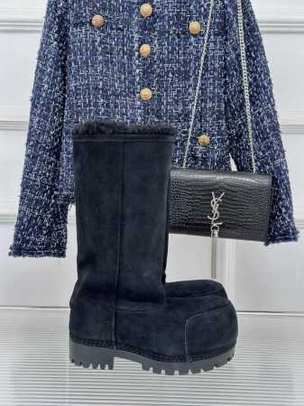 厂价短靴 中靴500 高靴 BALENCIAGA 巴黎世家情侣款滑雪系列 skiwear阿拉斯加雪地靴 完美复刻 设计师推出探索时尚界对于原创与挪用的概念、以全 - 点击图像关闭