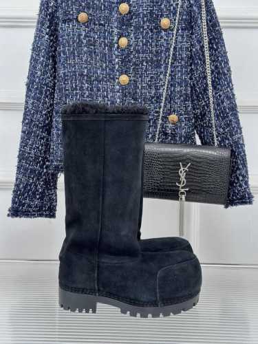 厂价短靴 中靴500 高靴 BALENCIAGA 巴黎世家情侣款滑雪系列 skiwear阿拉斯加雪地靴 完美复刻 设计师推出探索时尚界对于原创与挪用的概念、以全