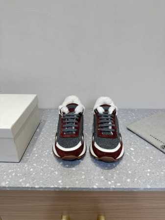 毛里 Brunello Cucinelli 24ss最新 Bc 系带 羊毛休闲鞋 bc是意大利知名品牌，极简主义风格，纯手工串联珠链配饰！复古又高级！简约又大气 - 点击图像关闭