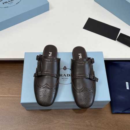 福利价 高品质！Prada 25ss 普拉达走秀款复古布洛克雕花皮鞋系列25年专柜走秀款 复古感时髦满满 随意百搭 时尚休闲 独到味道 轻松驾驭 休闲时髦 两不 - 点击图像关闭