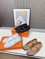 工厂p价 女装女鞋 运动原单 hermes 爱马仕新款 原版开发 头层牛皮面 新工艺网格 羊皮里 羊皮垫脚 35-41码