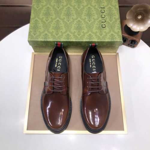 工厂P批 古奇 Gucci 高端牛里 新款Gucci* 顶级版本 古奇经典休闲皮鞋！选用进口原版牛皮，内里头层舒适牛皮内里！原版耐磨橡胶大底！高品质精品！码数3