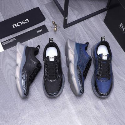 商品商标 Ｂｏｓｓ 休闲鞋 正码码数 38-44 45订做不退换 商品材料：精选牛皮拼接鞋面 透气网内里 橡胶复合大底