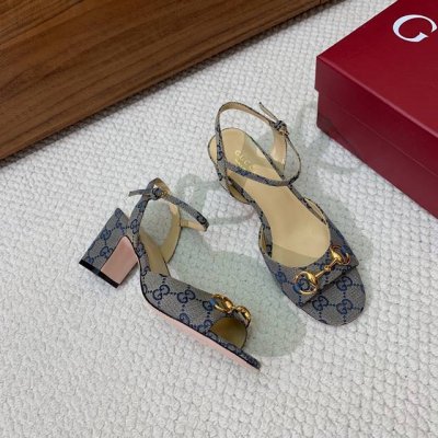 gu*Ci经典凉鞋 鞋面羊皮 定制Gg材料 羊皮内里及垫脚 真皮大底 6.5Cm和9.5Cm2种选择 默认图片跟高6.5Cm 需要9.5Cm跟高请备注 码数 3