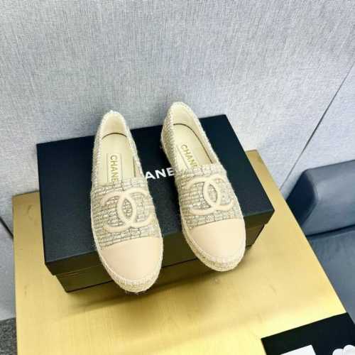 普通版本 ，顶级版本 Chan E*L2024新配色香奈儿官网同步 渔夫鞋 专柜原版开发，正品工艺，手工折边后缝合，纯手工缝马克线，鞋正中的双C Logo点缀恰