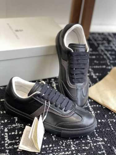 代购级 Brunello Cucinelli 25ss最新 Bc 系带 德训鞋 休闲鞋 鞋面进口麂皮 进口牛皮 内里进口羊毛 羊皮里 0.5mm圆形冲孔设计 透