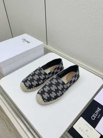 出厂 高版本 Celin* 思琳字母渔夫鞋系列 夏新款爆款渔夫鞋 简约大气时髦 耐看不过时 是时尚圈永不退潮的经典所在 复古的渔夫鞋～ 鞋面：原版手工编织面 特 - 点击图像关闭