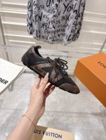 顶级版本 配全套飞机盒包装独家配饰60 louis Vuitton路易威登驴牌春夏Sneakerina系列 芭蕾运动鞋 德训鞋 情侣款 Sneakerina 芭