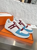 顶级版本 2025Ss HermèS 爱马仕 早春新品 Kiddy兔系带休闲运动鞋 饰有标志性“H”细节 设计简约流畅 超前时尚 简约高级 随意搭配 上脚非常轻